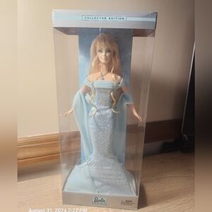 2002 Birthstone, March Aquamarine Barbie